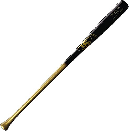 Louisville Slugger Pro Maple G160 - Pipistrello per funghi in legno, colore: Nero/Oro