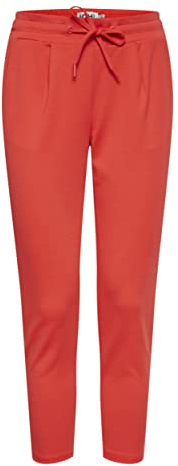 Ichi IHKATE PA PA - Damen Hose Jogger Pants - 20104757, Größe:XL, Farbe:Poppy Red (171664)