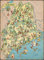 Puzzles for Adults 1000 Pieces Maine Wooden Map Jigsaw Puzzle Games USA of State Puzzle Map Decorate