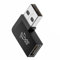 chenyang USB3.0 Adapter,USB3.0 Typ A Stecker auf Buchse Verlängerung Power Daten Video Adapter 90 Grad links gewinkelt 10Gbps
