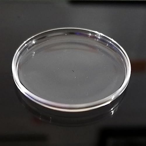 JUMELA Tapa de plástico acrílico con Forma de Reloj, Cubierta Frontal de Cristal de 25mm-34,5mm de diámetro, Pieza de reparación de Reloj, 1 ud. (Color : 28mm)