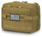 Jueachy Molle Tasche, Doppelte Schicht Taktische Tasche EDC Molle Pouch Große Molle Zubehör Admin Tasche Erste Hilfe Taktische Hüfttaschen Gürteltasche Reiseapotheke Tasche für Camping Wandern