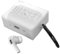 Diesel Airpods Pro/Airpods Pro 2 Hülle | D by Diesel Silikon-Schutzhülle | Kabelloses Laden kompatibel | Bluetooth-Kopfhörer-Tragetasche | ergonomischer Griff | transparent