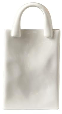 Simpls Nordic Home Decor Vases en céramique de sac à main pour fleurs, décoration moderne, vase à fleurs séché, arrangement, décoration, pot de fleurs,