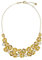 Ted Baker London Floressa Perlen-Blumen-Halskette für Damen (Gold/Perle), Messing, Kein Edelstein
