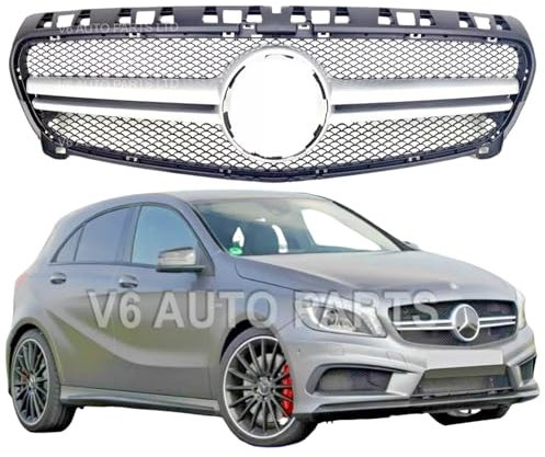 Griglia anteriore a nido d'ape per radiatore Mercedes Classe A W176 A160/A250 (2012-2015) - Mercedes