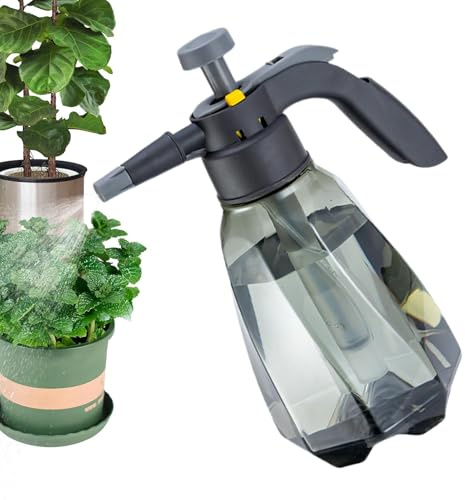 Luftdruck-Gießkanne, Handpumpe, Gartensprüher, verstellbare Düsenflasche, 1,5 l Pflanzennebel, ABS-Kunststoff, PP-Sprühbehälter für Innen- und Außenbereich, Rasenblumenpflege, 32 x 13 x 13 cm