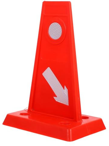 LIFKOME Panneau De Divergence Automobile Tpu Signalisation Entrée Et Indication De Parking Pour Garages Et Routes Résistant Et Facile à Installer