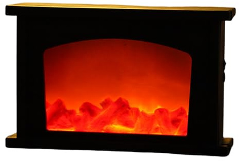 Fausse lanterne de cheminée LED sans flamme, USB/à piles, pour décoration de table maison et d'intérieur, 13, 1x8, 3x3, 5 pouces
