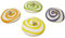 Set 4 Tapones BAÑERA Lavabo BIDE Fregadero Standard Porcelana SIMBOLO Espiral Variado