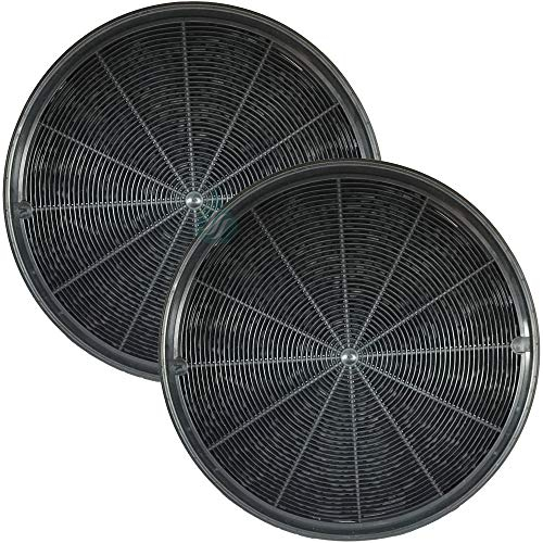 Solution Ahead - 2 Filtres Anti-Odeur au Charbon Actif pour Hotte, Type 196