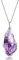 KISSPAT Amethyst Kette, Echt Natürlich Kristall Stein Anhänger Heilstein Schmuck, 30'' Lange Kette