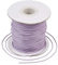 Craftdady 80 Yards/Rolle, koreanische gewachste Polyesterschnur für geflochtene Schmuckherstellung, 1 mm, Lila