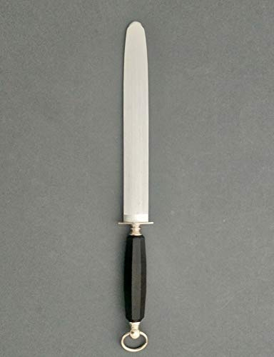DUE BUOI ACCIAINO Cromato Piatto - 674 - Manico PLASTICA CM 27,5