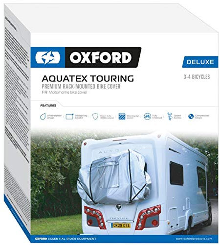 Oxford Products Aquatex Deluxe Motorhome Cover for 3 to 4 Bikes