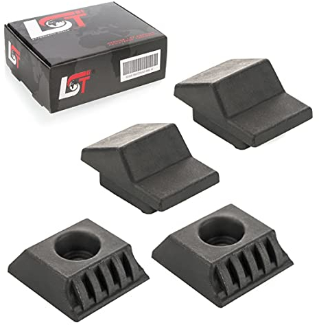 Original LST Kofferraum Heckklappe Gummipuffer Anschlagpuffer Anschlag Hinten Set 4-teilig kompatibel mit Mercedes-Benz E-Klasse W124 A124 C124 S124