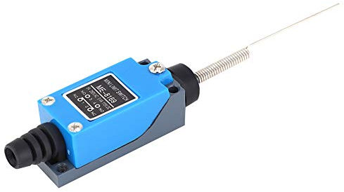 LANTRO JS Interrupteur de fin de course 8169 Micro-interrupteur 250V 5A Mini interrupteur de fin de course à ressort hélicoïdal flexible