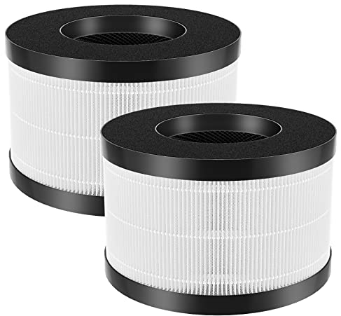 AP01 Filtro de repuesto solo compatible con purificador de aire Himox AP01(H01), filtración de alta eficiencia de 3 etapas para filtro de repuesto Himox AP01, paquete de 2