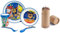 Patrol Microwave Safe Cartoon Character Non Slip Bicolor Premium Dinner Tableware Set for Children Plate, Bowl, Cup BPA Free re-usable Plastic (Patrol)