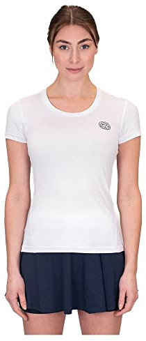 BIDI BADU Damen Crew Tee - White, Größe:M