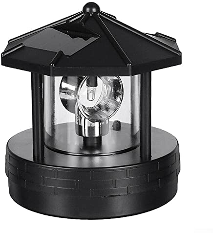 LED Solar Leuchtturm Garten Rasen Licht LED Licht Outdoor Garten Landschaft Garten Rasen Dekoration Licht, IP44 Wasserdicht Dekorative Lampe, für 360 Grad drehbar