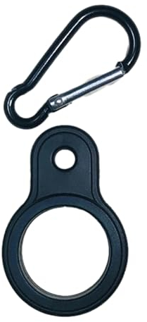 BIGULA Boucle de Bouteille d'eau en Silicone avec Mousqueton Porte Bouteille sécurisé Portable Porte Bouteille d'eau Anneaux Suspendus