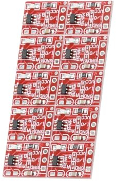 10 Stück TTP223 Touch-Tasten-Modul, selbstsperrend/nicht sperrend, kapazitiver Schalter, Einzelkanal, ändert den Sensor (Color : TTP-223)