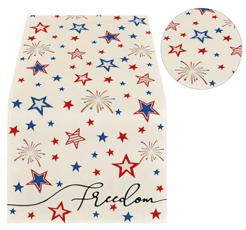 X-Institute Eleganter Tischläufer Tischdecke Tischdekoration Die USA Tischdecke Partys Tischdecke