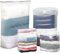 Vxcbad 4 Pack extra-große Vakuumbeutel (100 x 80 x 32 cm) für Kleidung und Bettdecken, Vacuum Cubes Bags, Platzsparende Vakuumierbeutel für Federdecken