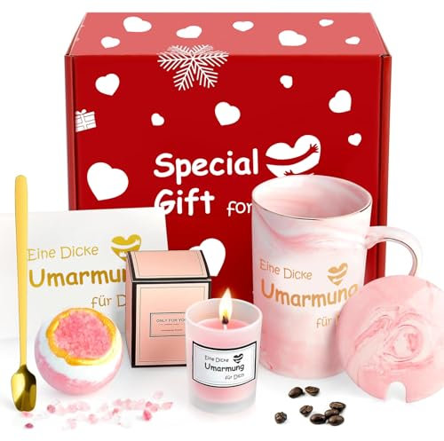 Wellness Geschenke für Frauen, Geburtstagsgeschenk für Frauen Beste Freundin Mama Schwester, Rituals EntspannungDuftkerzen Geschenkset FrauenValentinstag, Muttertag, Geburtstag, Weihnachten