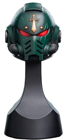 Weta Workshop Mini Prop Replica - Warhammer 40.000 - Dark Angels Helm Miniaturhelm