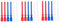 HOMSFOU 3sets Flexible Paint Spreader Gluesticks Stick Glue Large Tacky Glue for Crafts 6pcs*3