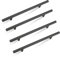 YZROHYI 15 Piezas Tiradores Puertas Cocina Negro,Tiradores Muebles Baño,Tirador de Armarios Modernos,Tirador Cajones Acero Inoxidable,Manija Puerta Cocina para Roperos Oficina-200mm