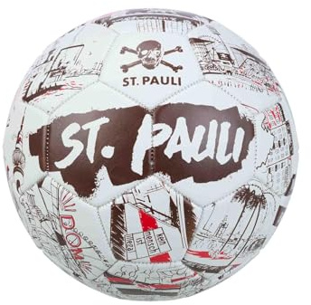 FC St. Pauli - St. Pauli - Ball Kein Mensch ist Illegal Größe: 5