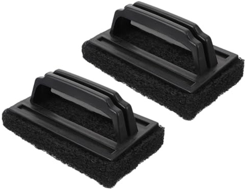 COLLBATH 2 Piezas Cepillo de Limpieza para Parrilla Barbacoa Resistente y Multifunción para Estantes y Horno Compatible Mayoría de Grills Fácil Uso y Duradero