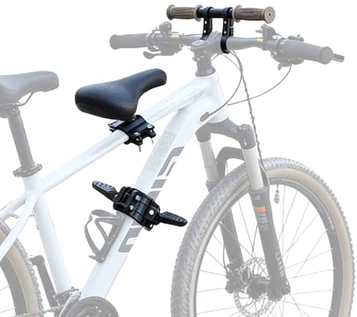 Vorne Montierte Fahrradsitze, Kindersitz Fahrrad Vorne, Mountainbike-Kindersitz Mit Rutschfesten Armlehnen Und Pedalen, Fahrradsitz Kinder Vorne, Vorneliegender Fahrradsitz Für Kinder 2-6 Jahre