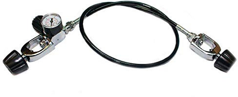 Sauerstoffflaschen Tank Equalizer INT + Manometer (5 Meters)