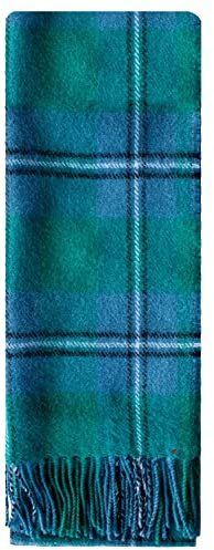 I LUV LTD Irvine Ancient Tartan Plaid 100% Lambswool Clan Scarf Made in Scotland