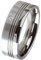 Ernstes Design Ring R136 Edelstahl Brill. 0.02 ct. Partnerringe