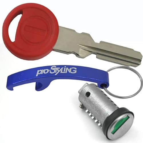 Clé de démontage ZADI - Clé de serrure cylindrique - Pour caravane, camping-car - Vert - En kit avec porte-clés pro-Styling