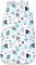 Baby Schlafsack Innenschlafsack für Neugeborene und Kleinkinder - aus 100% Baumwolle - ToG 2.5 - Ganzjährig Babyschlafsack für Sommer & Winter - Anpassbar 60/75 cm - Tresor