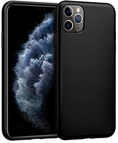 Cool Silicone Case for iPhone 11 Pro (Black)