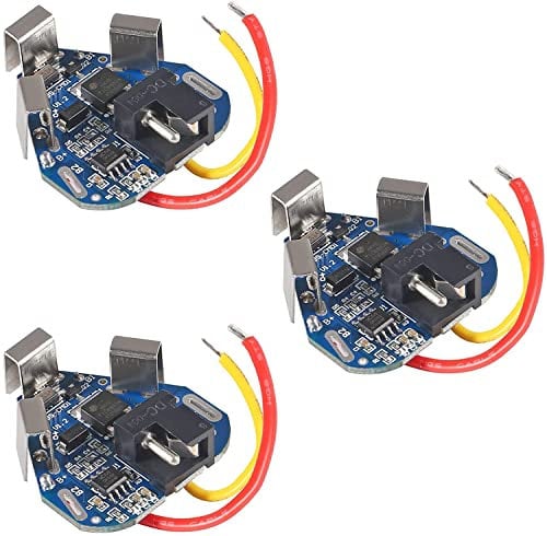 iHaospace 3pcs 3S 12.6V 6A BMS Li-ion Lithium Battery Protection Board 18650 Power Bank Balancer Battery Equalizer Board for Electric Drill