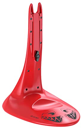 Support d'exposition pour vélo, réglable en hauteur, support de vélo arrière (36,5-49 cm), léger 0,35 kg, support de vélo (rouge)