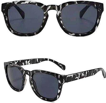 TORREMOBILITY ECO Gafas de Sol Mujer. Incluye 1 funda negra para las gafas de sol - Filtro UV400 Homologadas - Gafas de Sol para Mujer y Hombre. (Estampado)