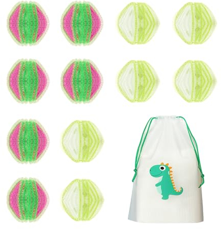 12 Hair Removal Laundry Balls With Storage Bags, Pet Hair Removal Washing Machine, Reusable Pet Hair Removal Machine, Suitable For Washing Machines