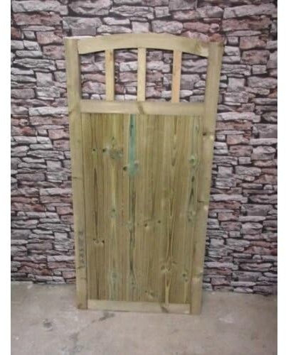 DoomTop Wooden Pressure Treated Garden Gate - 5ft (150cm) x 83cm x 5cm