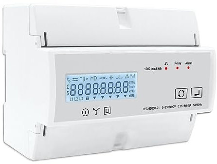 MZZYG Smart Meter Energy Monitor Smart Life TUYA Three Phase Energy Meter Timer WIFI Power Meter