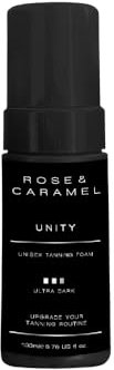 Rose & Caramel Unity Universal Ultra Dark Self Tanning Mousse, Travel Size 100ml