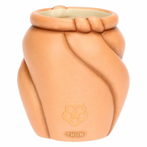 THUN - Vase Twist klein - Keramik - Kollektion Frühlingsgarten - 13,4 x 12,4 x 15 cm
